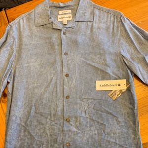 Saddlebred short sleeve button-up (NEW WITH TAGS)